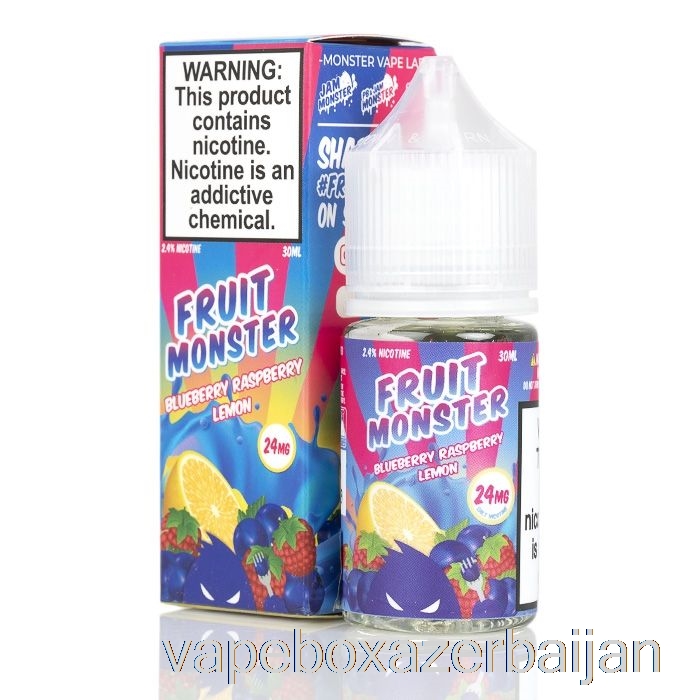 Vape Box Azerbaijan Blueberry Raspberry Lemon - Fruit Monster Salts - 30mL 24mg